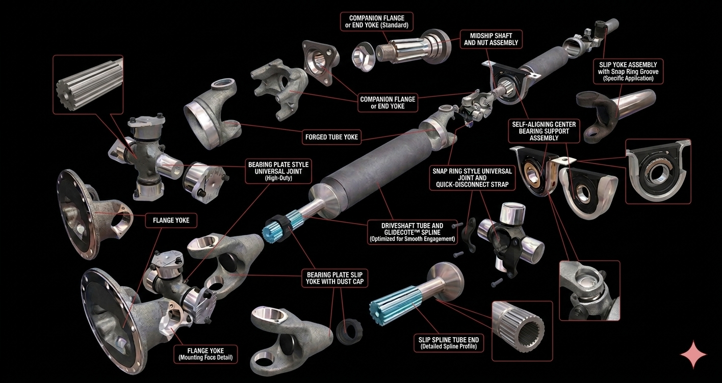 MMW Auto Industries shaft components
